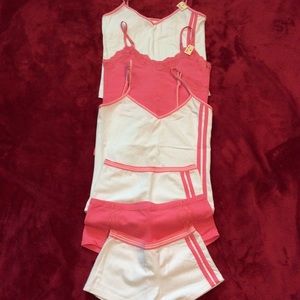 T-Shirt and Panties Size 8-10 3 Sets